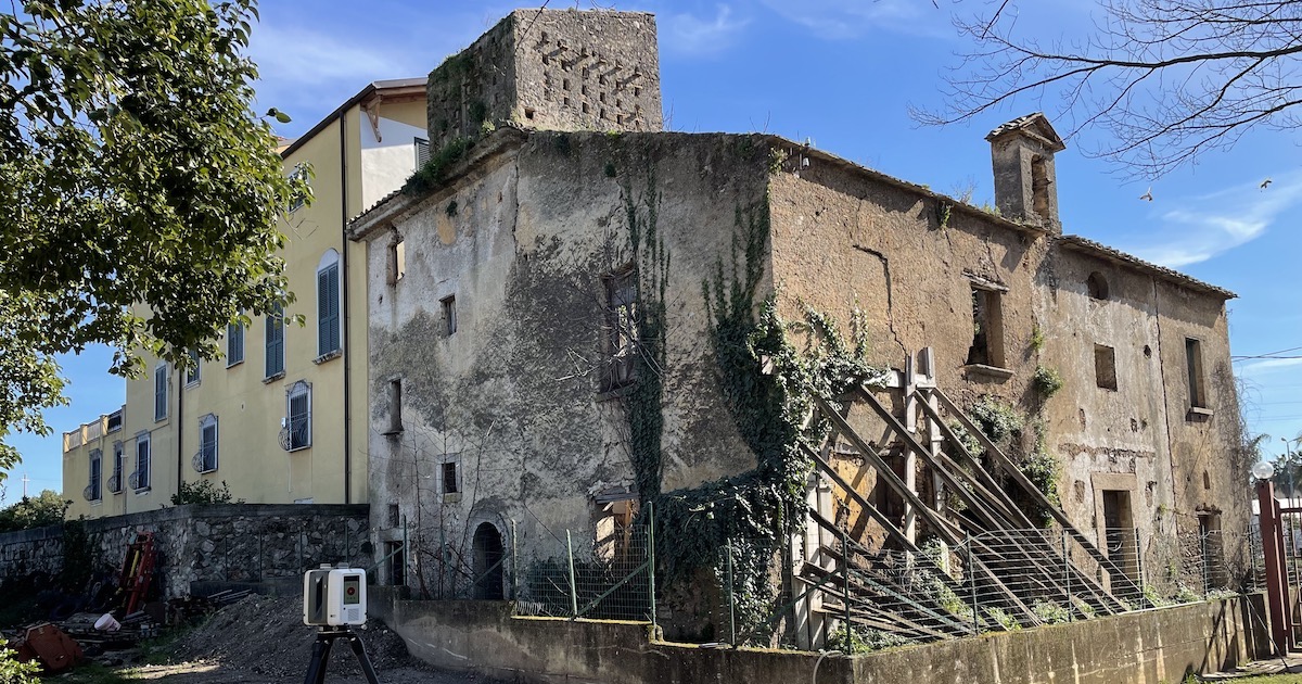 Rilievo laser scanner Chiesa S.Lucia