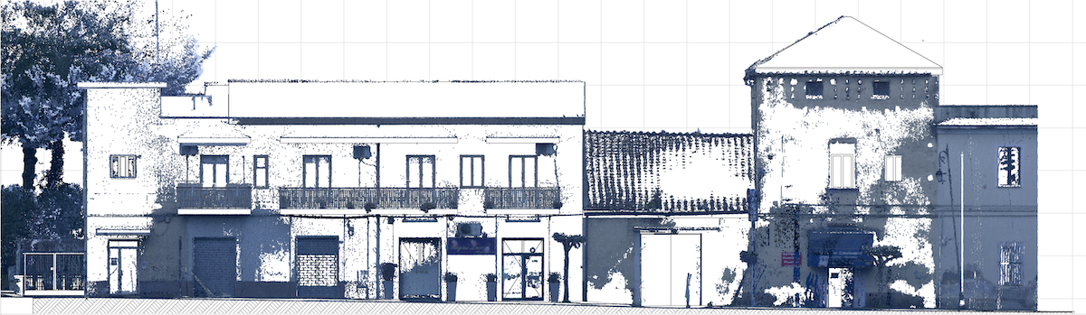 Rilievo laser scanner vecchio fabbricato